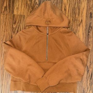 Lululemon half-zip scuba hoodie